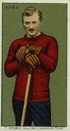 1910 Imperial Tobacco Lacrosse Leading Players (C59) #64 Tom Rennie Front